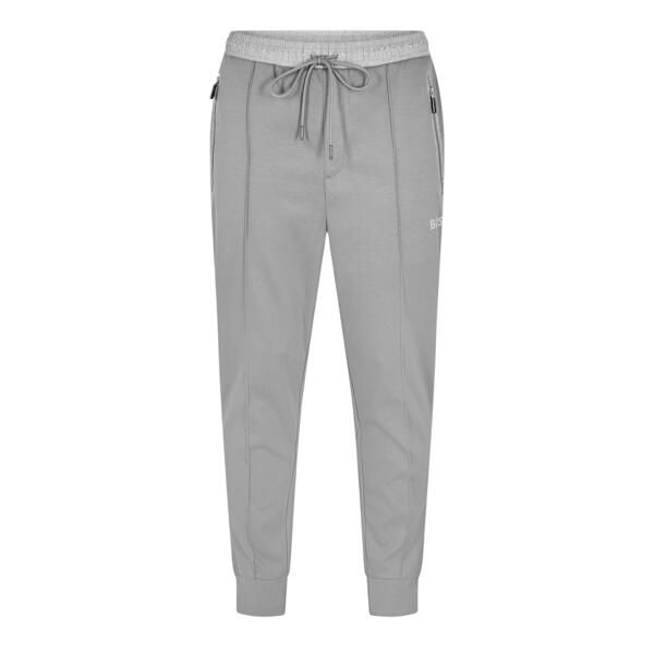 ボス メンズ トップス シャツ ジャージー ジョガーパンツ Boss Mens Hadiko Mirror Closed Hem Jersey Joggers Medium Grey グレー