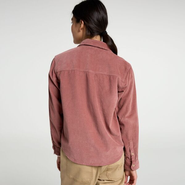 アルパインデザイン レディース トップス シャツ コーデュロイ Alpine Design Womens Corduroy Shirt Washed Mauve