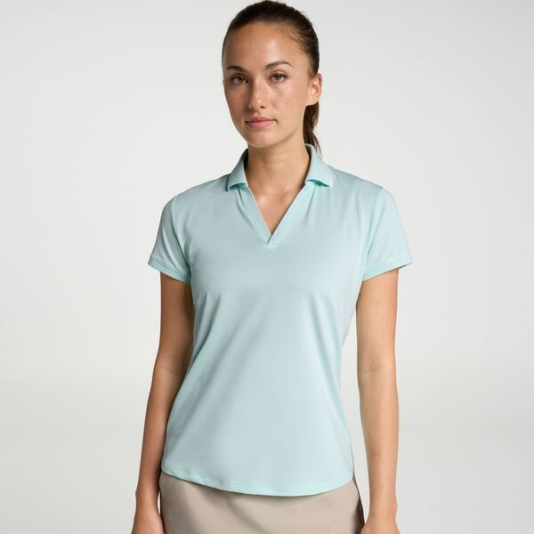 ウォルターヘーゲン レディース トップス シャツ Walter Hagen Womens Performance 11 Short Sleeve Johnny Celestial Mint ミント