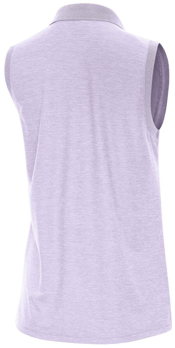 アンティグア レディース トップス ポロシャツ ノースリーブ キャップ Antigua Womens Recap Sleeveless Golf Polo Lilac ライラック