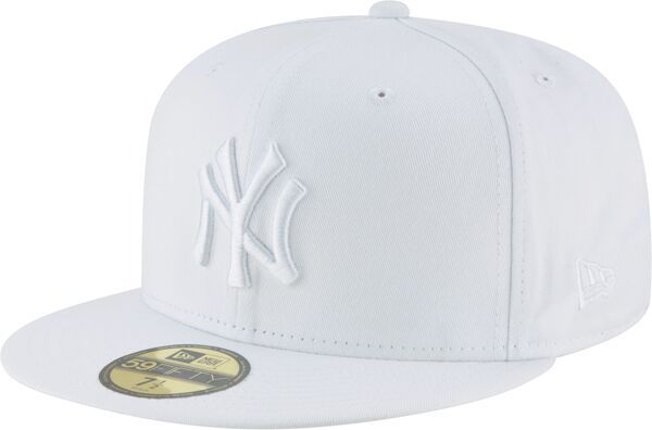 ニューエラ レディース アクセサリー 帽子 New Eradult New York Yankees 59Fifty Basic White Fitted Hat NoColor ホワイト