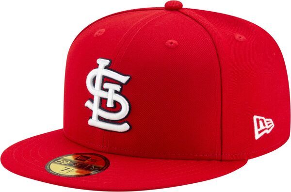 ニューエラ メンズ アクセサリー 帽子 New Era Menst Louis Cardinals Red 59Fifty Fitted Hat NoColor レッド