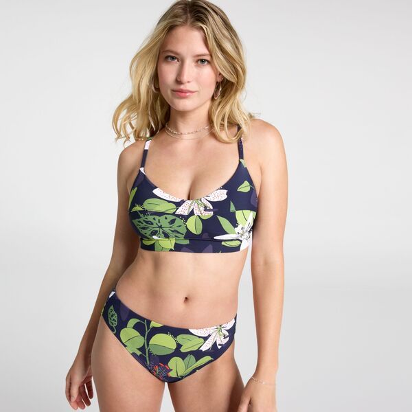 キャリー レディース 水着 トップのみ CALIA Womenswim Seamed Bikini Topulent Blue Lily ブルー