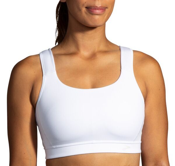 ブルックス レディース アンダーウェア ブラジャー Brooks Womens Convertible 20 Sports Bra White ホワイト