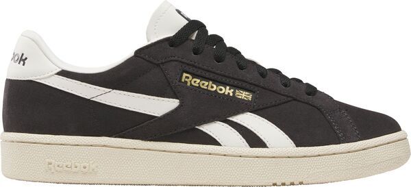 リーボック メンズ シューズ スニーカー Reebok Club C Grounds UK Shoes Washed BlackWhiteChalk ホワイト