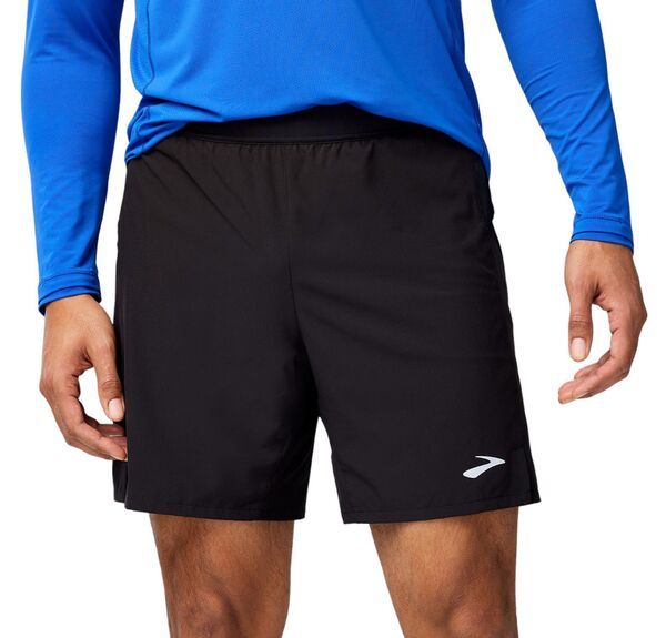 ブルックス メンズ ボトムス ハーフパンツ・ショーツ ショートパンツ Brooks Mens Journey 7 2in1 Shorts Black ブラック