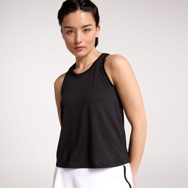 DSG レディース トップス タンクトップ DSG Womens Activate Racerback Tank Pure Black ブラック