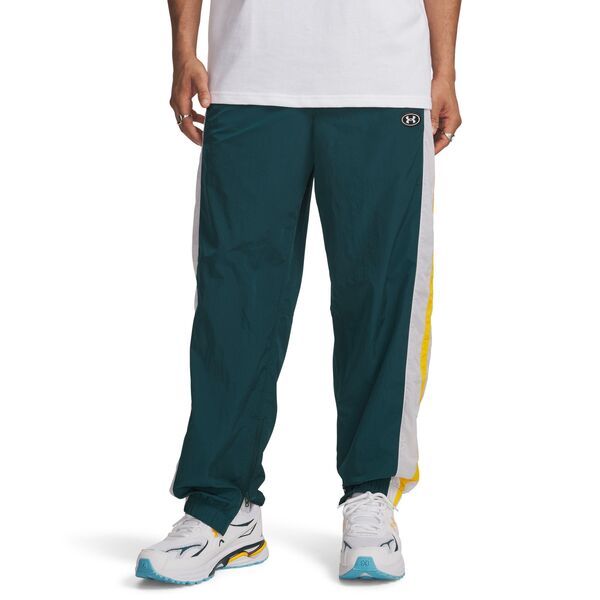 アンダーアーマー メンズ ボトムス ハーフパンツ・ショーツ ジョガーパンツ Under Armour Mens Icon Woven Track Joggers Arden GreenWhite ホワイト