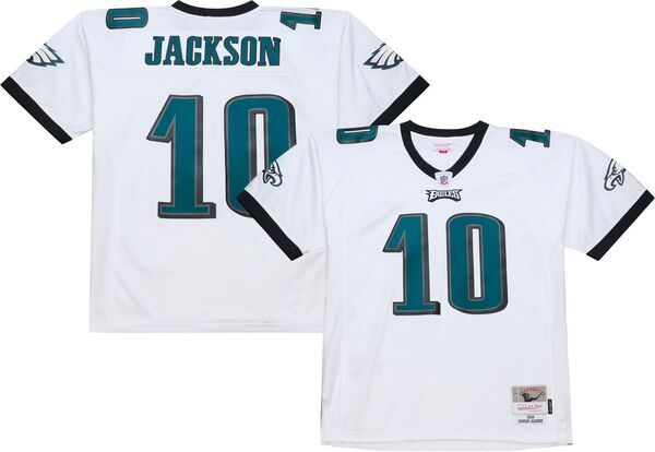 ミッチェルネス メンズ トップス シャツ ジャージー Mitchell Ness Mens 2007 Philadelphia Eagles DeSean Jackson 10 White Legacy Jersey NoColor ホワイト