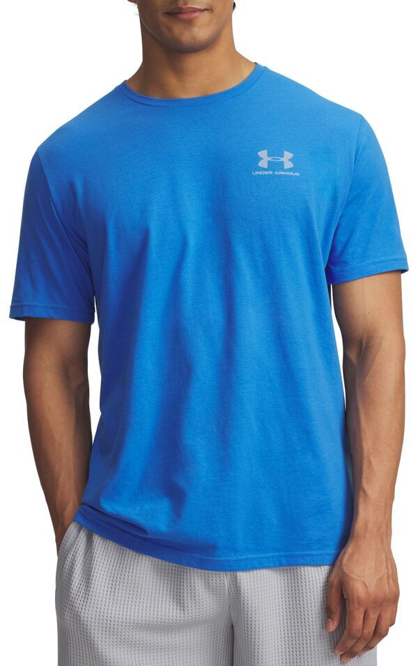アンダーアーマー メンズ トップス シャツ スポーツスタイル グラフィック Under Armour Mensportstyleft Chest Graphic TShirt Blue AtlantisBlue Calm ブルー