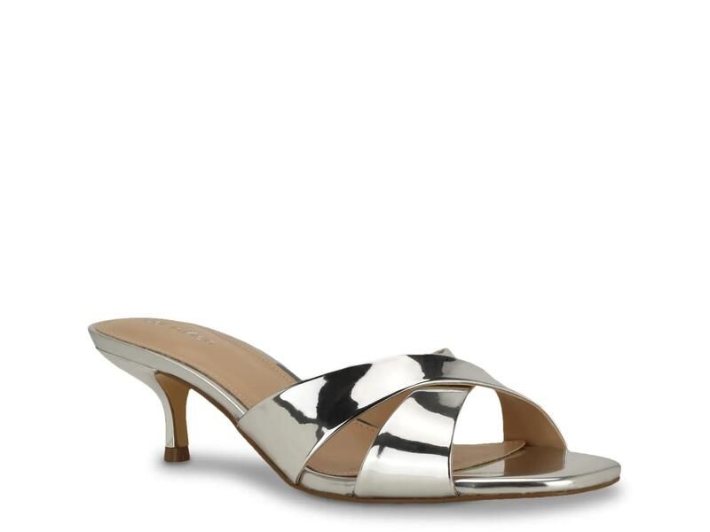 カルバンクライン レディース シューズ サンダル Calvin Klein Skylor Sandal Silver Metallic シルバー