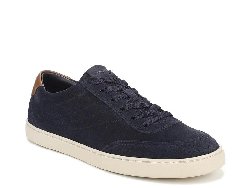 ヴィンス メンズ シューズ スニーカー Vince Palm Trainer Sneaker Mens Dark Blue Suede ブルー