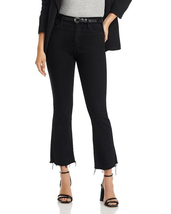 マザー レディース ボトムス デニムパンツ ブーツカット プチ クロップド アンクル ブーツ ジーンズ MOTHER The Lil Hustler Petites Ankle High Rise Cropped Bootcut Jeans inot Guil