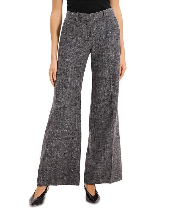 セオリー レディース ボトムス カジュアルパンツ ワイドレッグ Theory High Rise Wide Leg Pants Charcoal Multi チャコール 57,090円