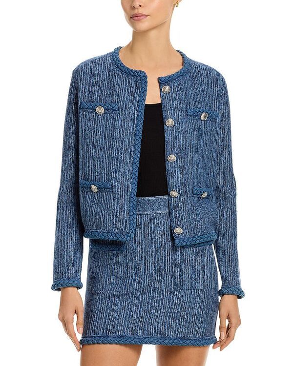 ミリー レディース アウター ジャケット・ブルゾン MILLY Shayne Jacket Blue Multi ブルー