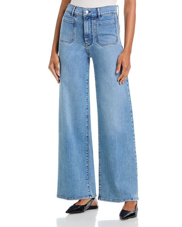 フレーム レディース ボトムス デニムパンツ ジーンズ FRAME Le Slim Palazzo Modernist Pocket Jeans in Diverge