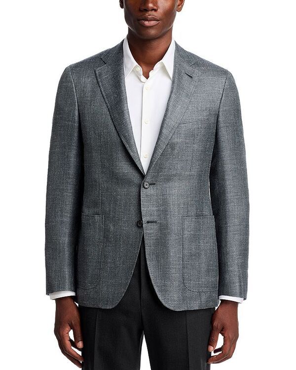カナーリ レディース アウター ジャケット・ブルゾン ウール シルク コート リネン Canali Kei Wool Silk Linen Twill Unstructured Trim Fit Sport Coat GreyOlive グレー 253,710円