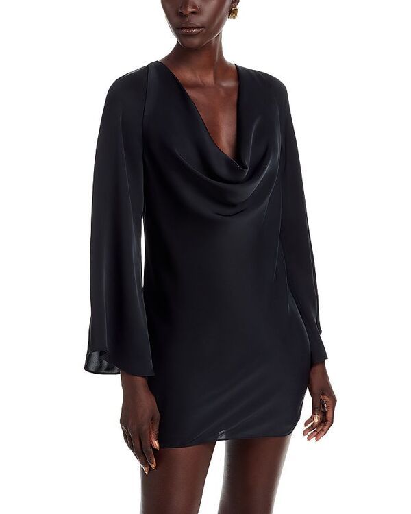 レイミー ブルック レディース トップス ワンピース Ramy Brook Florinda Cowl Dress Black ブラック