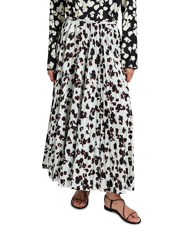 プロエンザ スクーラー レディース ボトムスカート フラワー柄 プリント マキシ フラワー Proenza Schouler White Label Runa Floral Print Maxi Skirt Acqua Floral