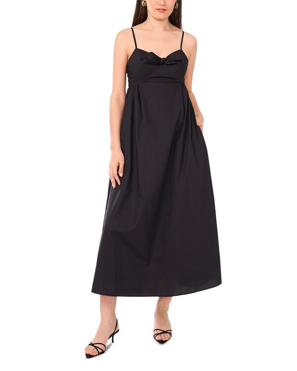 ワンステイト レディース トップス ワンピース マキシ 1STATE Frontie Tank Maxi Dress Rich Black ブラック