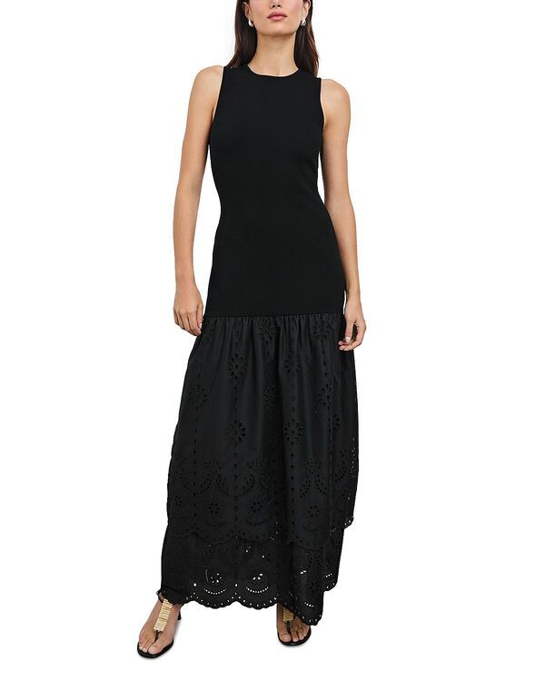 レイルズ レディース トップス ワンピース マキシ Rails Lavina Maxi Dress Black ブラック