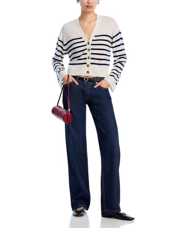 アクア レディース アウター カーディガン Vネック セーター AQUA 100 Cashmere V Neck Cardigan Sweater Exclusive IvoryPeacock Stripe アイボリー アクア レディース アウター カーディガン Vネック セーター AQUA 100 Cashmere V Neck Cardigan Sweater Exclusive IvoryPeacock Stripe アイボリー