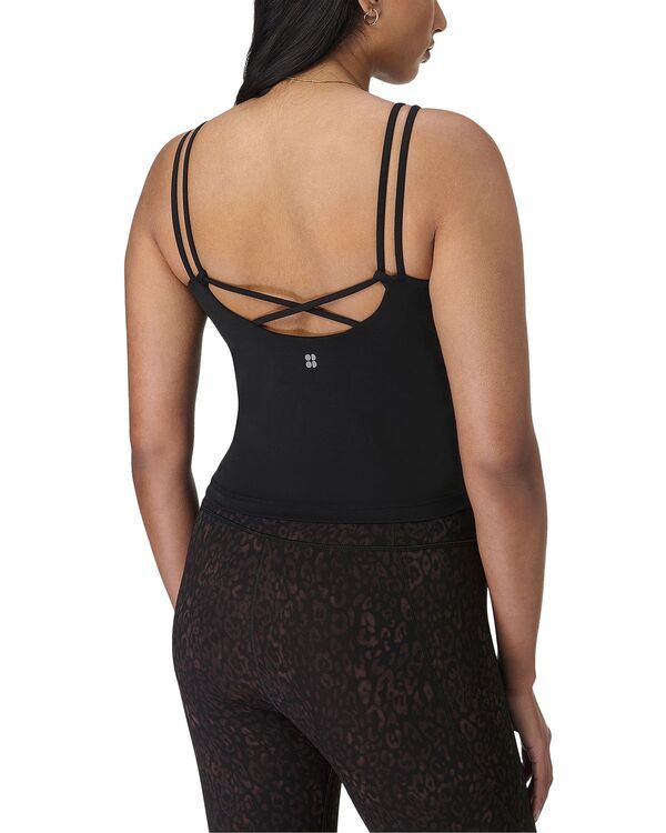 スウェッティベティ レディース トップス タンクトップ Sweaty Betty Ultimate Studio Strappy Tank Top Black ブラック