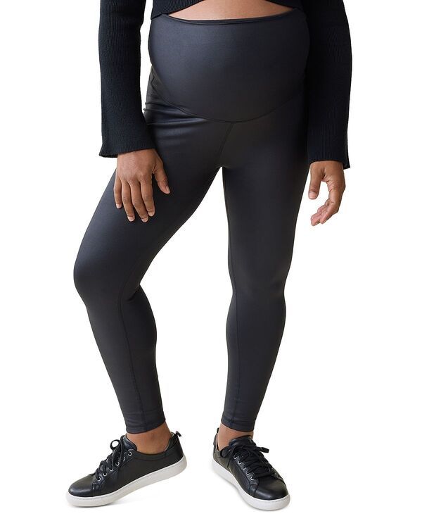 イングリッドイザベル レディース ボトムス レギンス マタニティ Ingrid Isabel Maternity Gloss Leggings Black ブラック