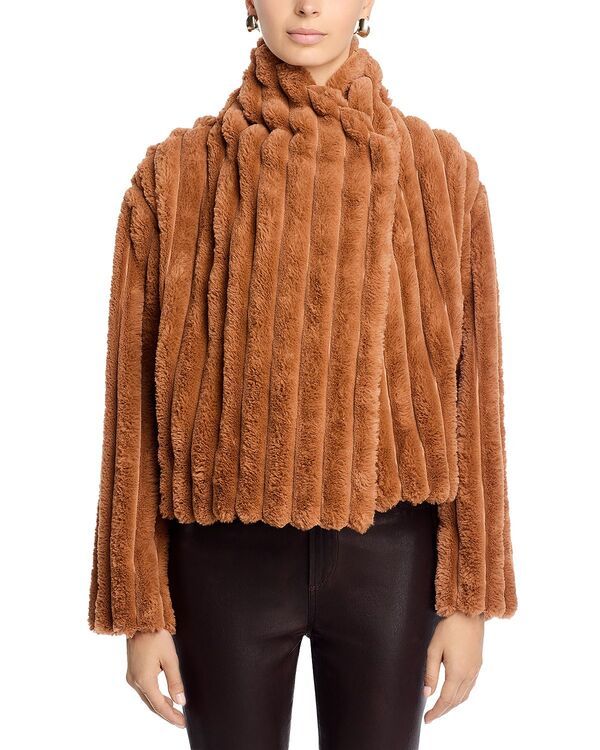 ブランクニューヨーク レディース アウター コート キルティング BLANKNYC Quilted Faux Fur Coatime Flies