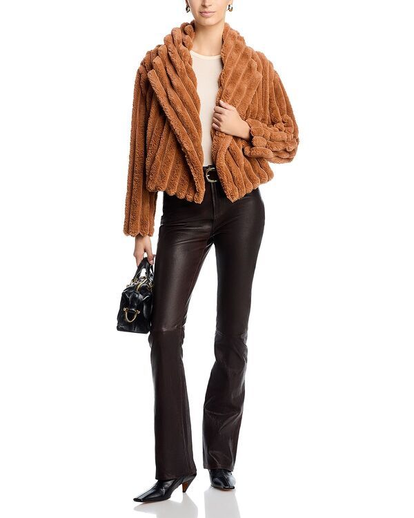 ブランクニューヨーク レディース アウター コート キルティング BLANKNYC Quilted Faux Fur Coatime Flies