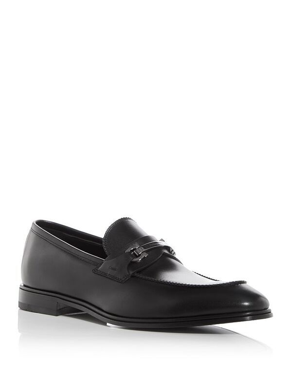 フェラガモ メンズ シューズ スリッポン・ローファー ローファー Ferragamo Mens Bentley Gancini Loafers Nero