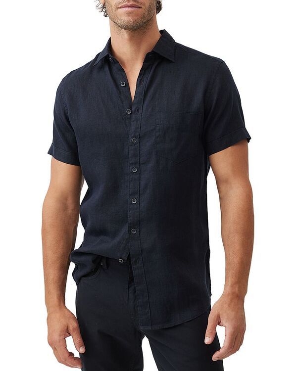 ロッドアンドグン メンズ トップス シャツ スリムフィット Rodd Gunn Palm Beach Short Sleeve Slim Fit Shirt Midnight 26,520円