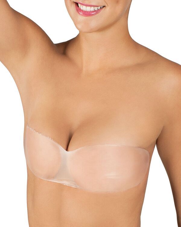 ファッションフォーム レディース アンダーウェア ブラジャー 背中開き ストラップレス Fashion Forms Backless Straplessilicone Skin Bandeau Nude