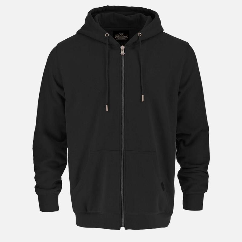 ソログッド レディース トップス Tシャツ パーカー Mens Thorogood Workwear Heavyweight Full Zip Up Hoodie Black ブラック