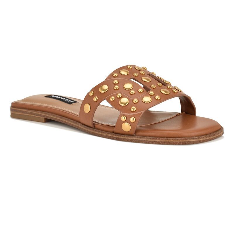 ナインウェスト レディース シューズ サンダル Nine West Gomaz WomenslipOn Casual Sandals Light Brown ブラウン 13,666円