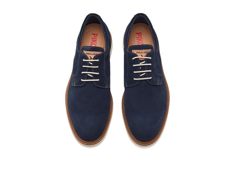 ピコリーノス メンズ シューズ オックスフォード PIKOLINOS Carlet M6w Navy Blue ネイビー