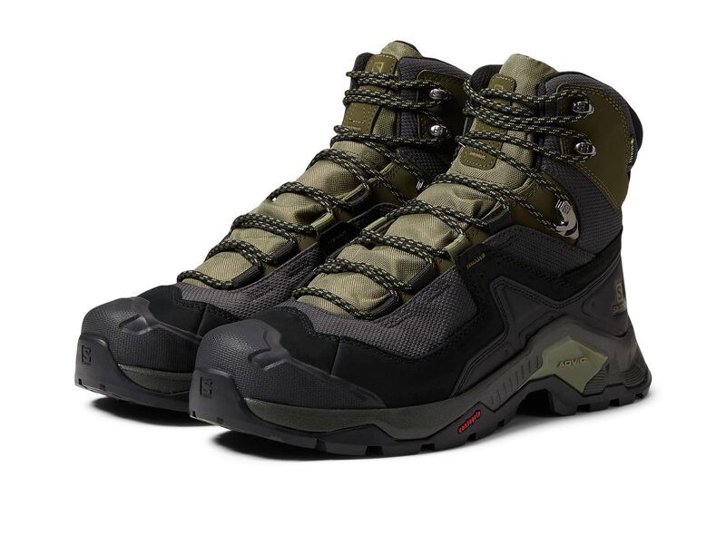 サロモン メンズ シューズ スニーカー Salomon Quest Element GTX BlackDeep Lichen GreenOlive Night ブラック