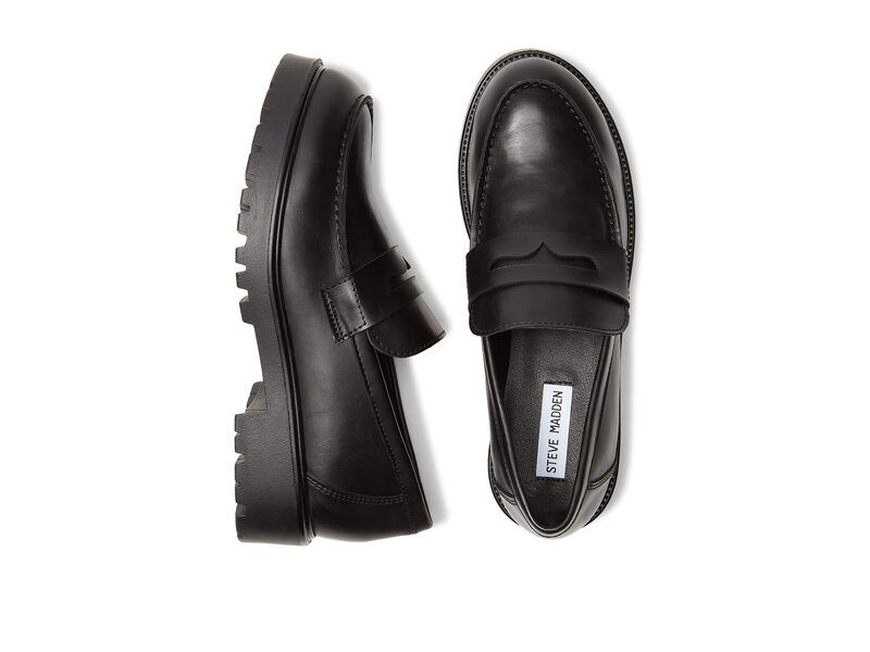 スティーブ マデン レディース シューズ スリッポン・ローファー Steve Madden Lotto Loafer Black ブラック