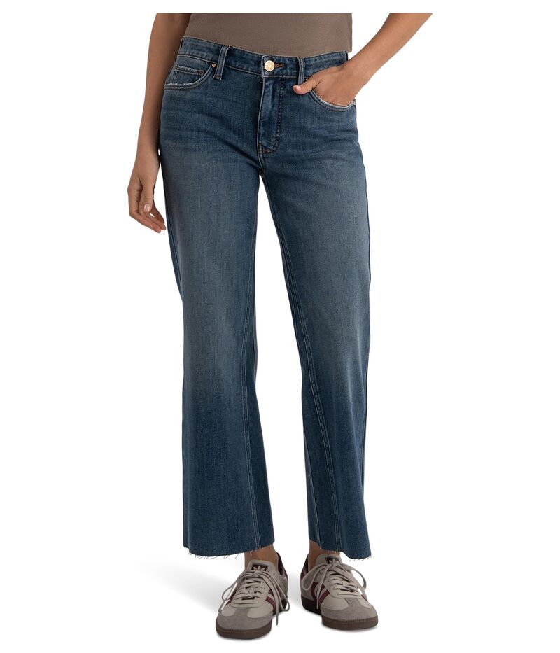 カットフロムザクロス レディース ボトムス デニムパンツ アンクル KUT from the Kloth Kelsey Highrise Fab Ankle Flarenset Leg Command
