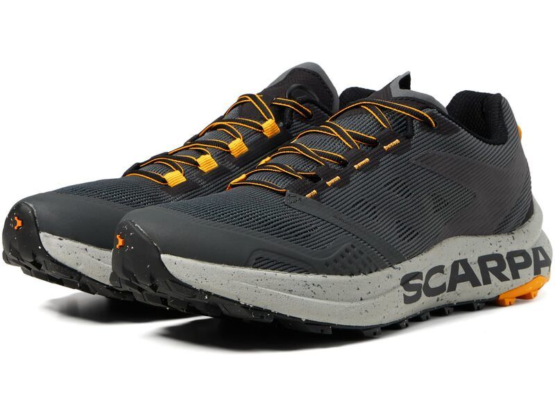 スカルパ メンズ シューズ スニーカー Scarpa Spin Planet AnthraciteSaffron