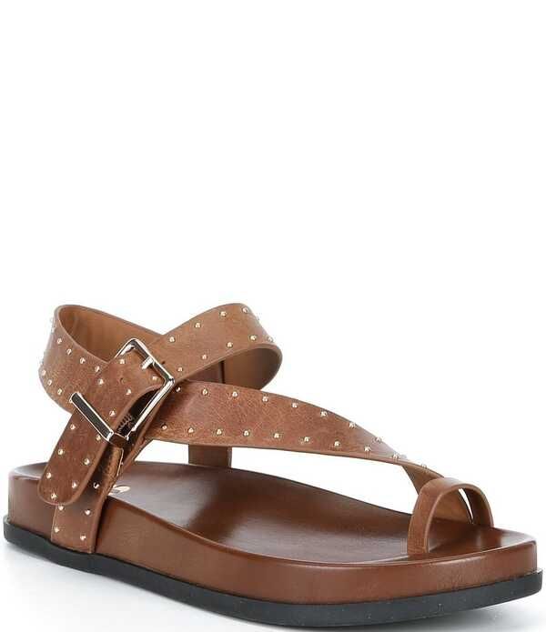 ジービー レディース シューズ サンダル GB FreeSpirit 2 Studded Toe Loop Sandals Dark Brown ブラウン