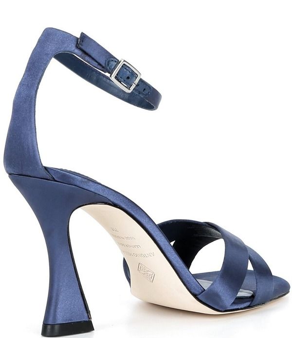 アントニオ メラーニ レディース シューズ サンダル サテン Antonio Melani Dalia Satin Cross Bandressandals Marino Navy ネイビー