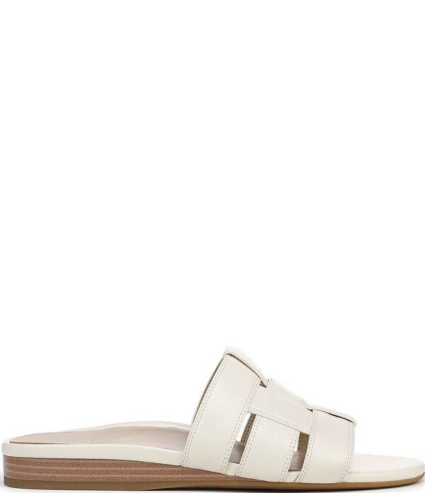 バイオニック レディース シューズ サンダル ミニ レザー Vionic Glendora Leather Mini Wedge Sandals Ivory アイボリー