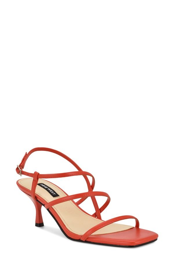 ナインウェスト レディース シューズ ヒール サンダル Nine West Hindy Slingbackitten Heel Sandal Medium Red レッド 21,360円