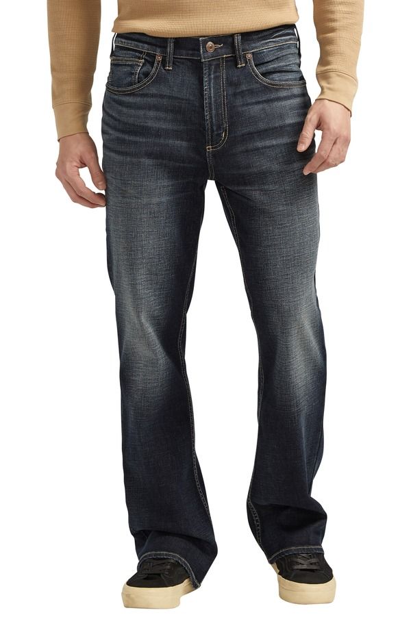 シルバー ジーンズ メンズ ボトムス デニムパンツ ブーツカット ブーツ Silver Jeans Co Craig Bootcut Jeans Indigo インディゴ