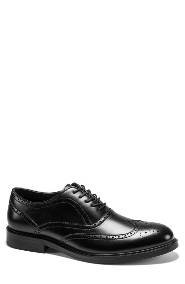 ケネスコール メンズ シューズ オックスフォード ウィングチップ Kenneth Cole Reaction Lance Wingtip Oxford Black ブラック