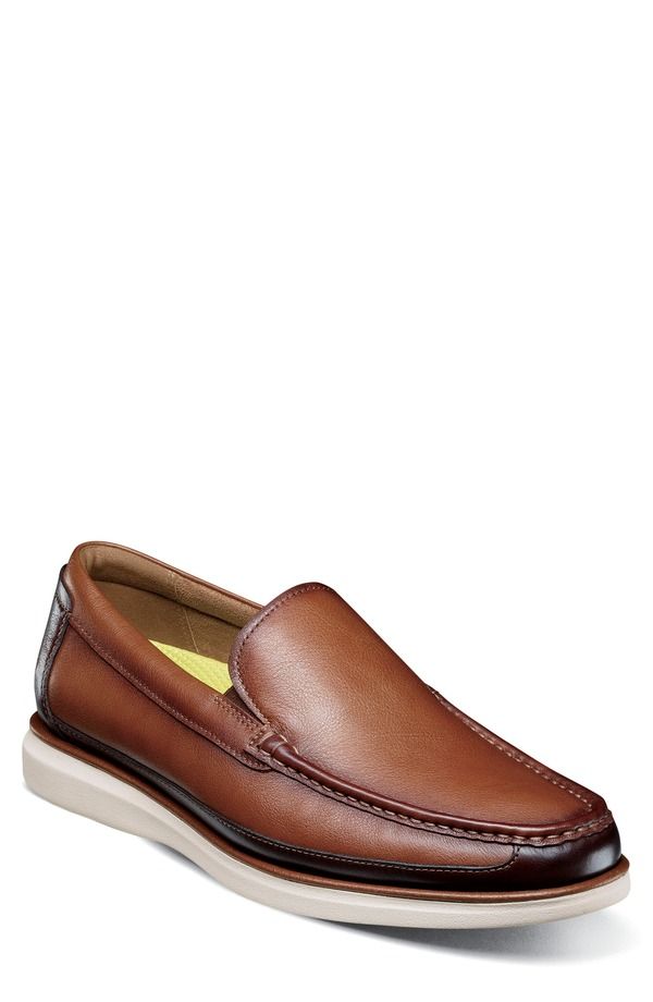 フローシャイム メンズ シューズ ローファー Florsheim Tropics Venetian Loafer Cognac Multi マルチカラー