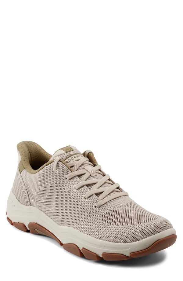 ロックポート メンズ シューズ スニーカー Rockport Rafferty Step Activated Sneaker Ivory アイボリー