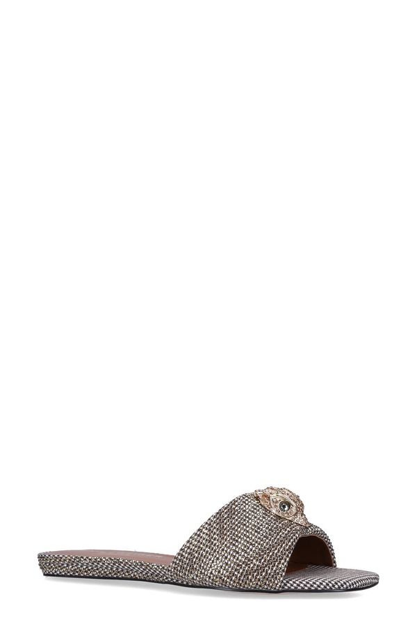 カートジェイガーロンドン レディース シューズ サンダル Kurt Geiger London Kensington Slide Sandal Dark Beige ベージュ