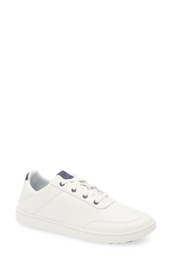 オルカイ レディース シューズ スニーカー OluKai Puakea Convertible Waterproof Sneaker Bright White Trench Blue ホワイト